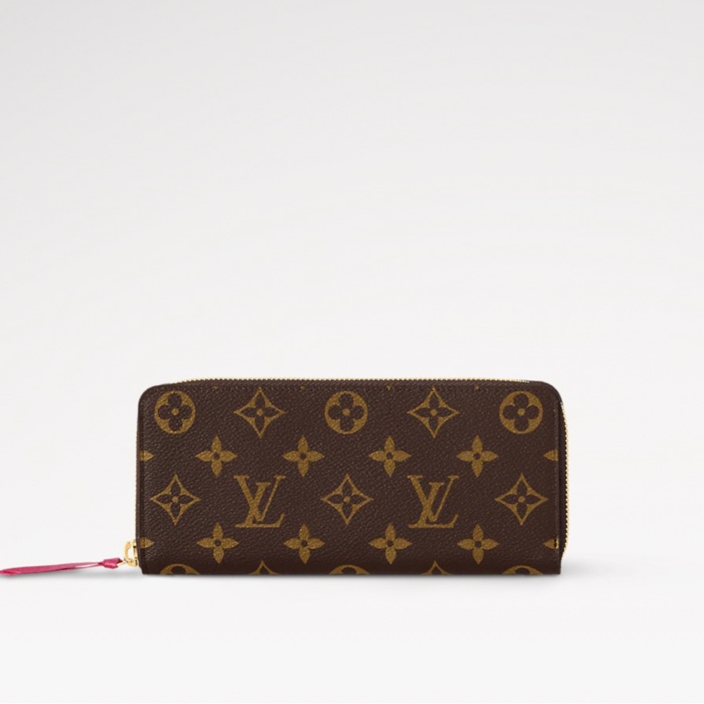 LOUIS VUITTON PF CLEMENCE MNG FUCHSIA wallet